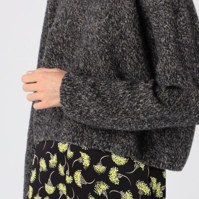 パフミックス　クルーネックプルオーバー