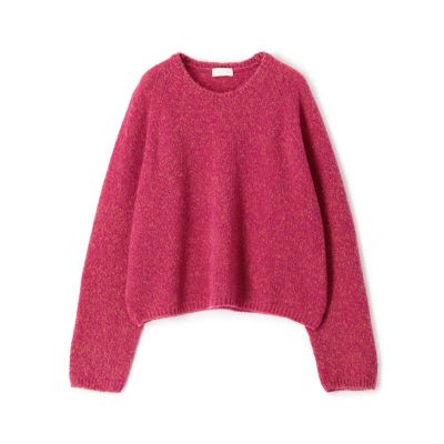 パフミックス　クルーネックプルオーバー
