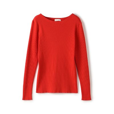 plage SUNNY リブボートネックプルオーバー plage（プラージュ）の「Sunnyリブボートプルオーバー◇（）」 - WEAR