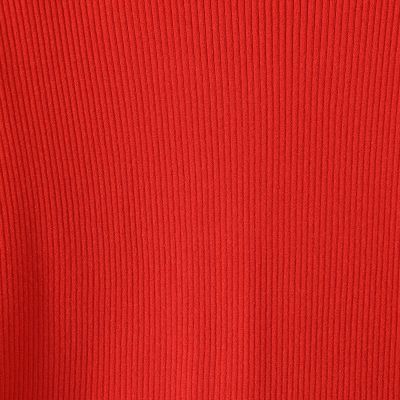 ストレッチリブ　ボートネックプルオーバー
