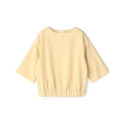 ドライミラノリブ　ギャザープルオーバー