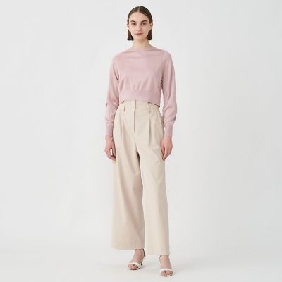 フィラメントアクリル クルーネックプルオーバー | maison