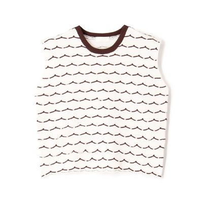 ＜maison TOMORROWLAND＞３ＭＩＸフリル　ノースリーブプルオーバー