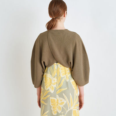 パールステッチペーパー バタフライカーディガン | maison