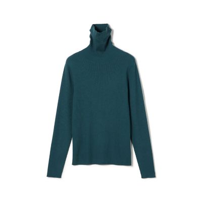 HIGH-END モックネックロンＴ／スーパーエクストラファインメリノウール HIGH-END モックネックロンT／スーパーエクストラファインメリノ