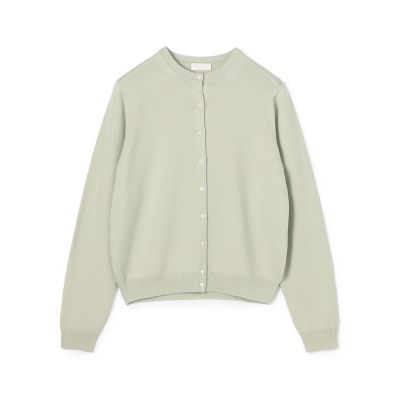 ＜maison TOMORROWLAND＞エクストラファインウール　クルーネックカーディガン
