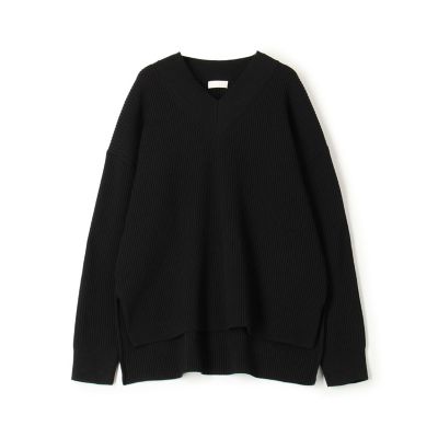 リンクスリブライト Vネックプルオーバー | maison