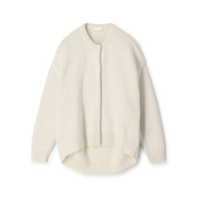 【SALE】maison TOMORROWLAND/メゾン トゥモローランド Cashmere Collection ビッグカーディガン 11ホワイト トップス【三越伊勢丹/公式】