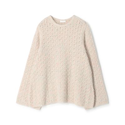 maison TOMORROWLAND/メゾン トゥモローランド Ｃａｓｈｍｅｒｅ　Ｃｏｌｌｅｃｔｉｏｎ　フレアスリーブプルオーバー