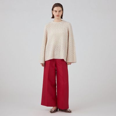 Ｃａｓｈｍｅｒｅ　Ｃｏｌｌｅｃｔｉｏｎ　フレアスリーブプルオーバー