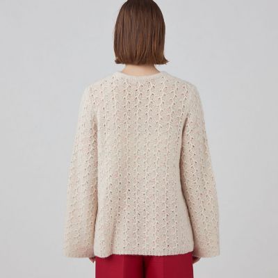 Ｃａｓｈｍｅｒｅ　Ｃｏｌｌｅｃｔｉｏｎ　フレアスリーブプルオーバー