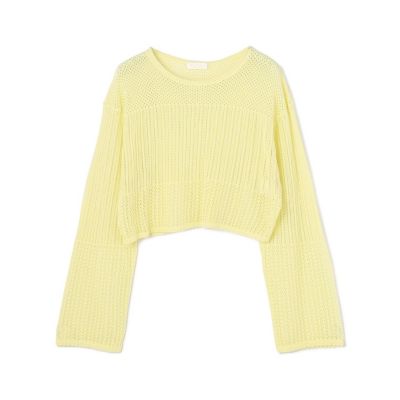 maison TOMORROWLAND/メゾン トゥモローランド コットンナイロンコイル　ショートプルオーバー