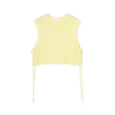 コットンナイロンコイル　ショートベスト