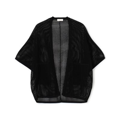 ＜maison TOMORROWLAND＞スクエアメッシュ　ストールカーディガン