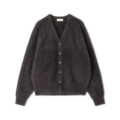 フラッフィーヤーン Vネックカーディガン | maison TOMORROWLAND