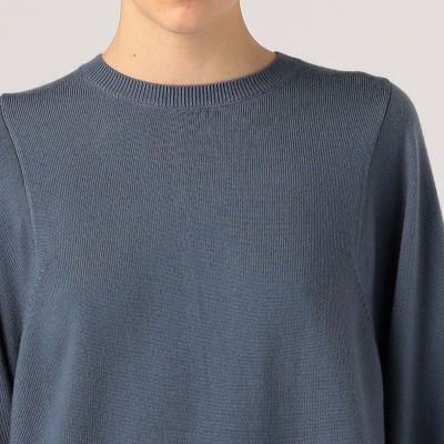 エクストラファインウール バックスリットプルオーバー | maison