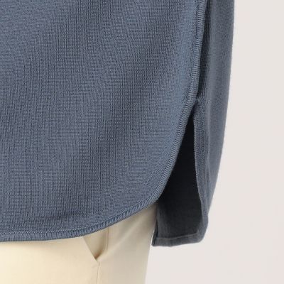 TOMORROWLAND / トゥモローランド エクストラファインウール バックスリットプルオーバー TOMORROWLAND｜エクストラファインウール バックスリットプル