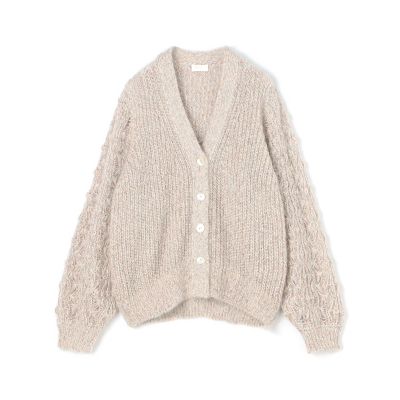 maison TOMORROWLAND/メゾン トゥモローランド ラグジュアリーシルクモヘヤ Vネックカーディガン