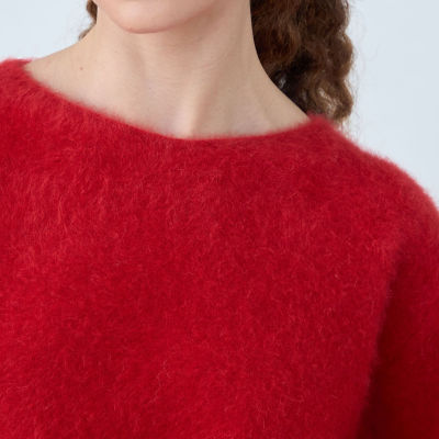 フォックスカシミヤ Vネックプルオーバー | maison