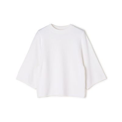 レーヨンストレッチ　ワイドスリーブプルオーバー