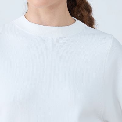 レーヨンストレッチ　ワイドスリーブプルオーバー