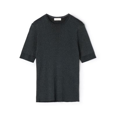 ＜maison TOMORROWLAND＞マーセライズドコットン　クルーネックプルオーバー