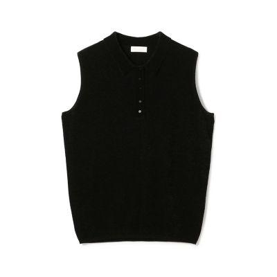 ＜maison TOMORROWLAND＞ストレッチベルベット　ノースリーブプルオーバー