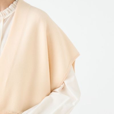 ウールポリエステルミラノリブ ショートスリーブカーディガン | maison