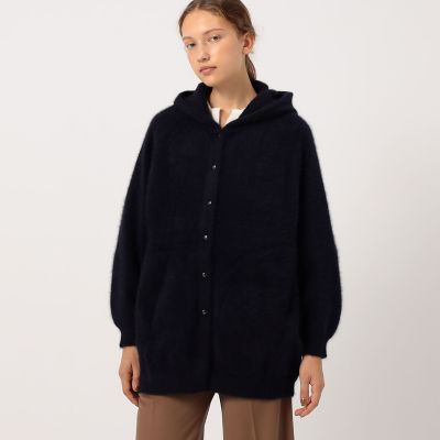 フォックスヤク フーディーカーディガン | maison TOMORROWLAND/メゾン