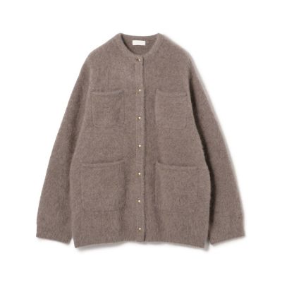 TOMORROWLAND リネンカーディガン サイズL セール】 TOMORROWLAND tricot ティントリネン Vネック