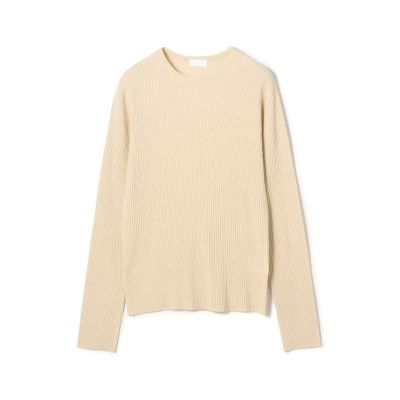 ＜maison TOMORROWLAND＞ストレッチカシミヤ　ボールネックプルオーバー