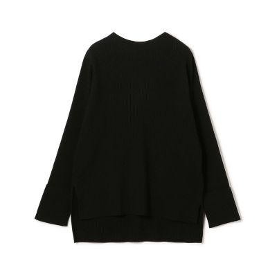 ＜maison TOMORROWLAND＞リンクスリブ　ビルドネックプルオーバー