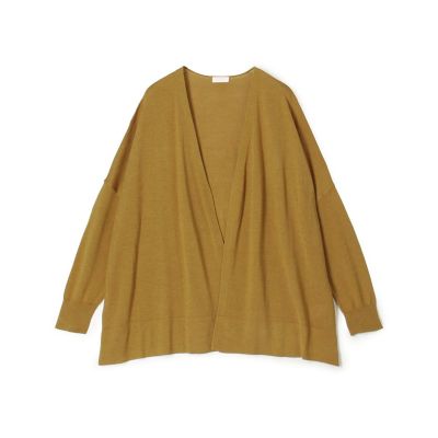 ＜maison TOMORROWLAND＞エヴァーシルク　ワイドカーディガン