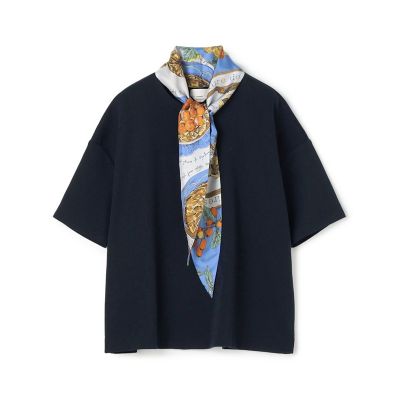 ＜maison TOMORROWLAND＞【別注】ｍａｎｉｐｕｒｉ　ｆｏｒ　Ｂａｌｌｓｅｙ　　ＭＡＮＩＰＵＲＩ　ＣＯＭＢＩ　スカーフプルオーバー