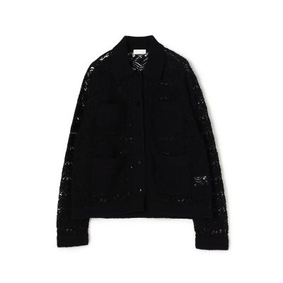 コットンナイロンファンシーヤーン 4Pカーディガン | maison
