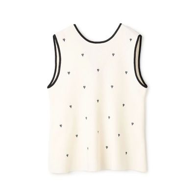 ＜maison TOMORROWLAND＞【予約商品５月下旬以降順次お届け】ミラノリブ　２－ｗａｙノースリーブプルオーバー