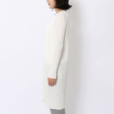ペーパーリネン　ロングカーディガン