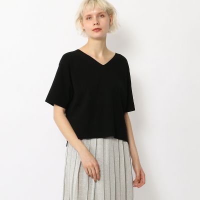 アセテートナイロン　Ｖネックプルオーバー