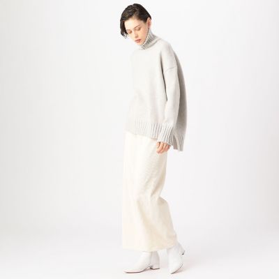 ウール混　ハイネックプルオーバー