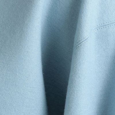 ウールインターロック　ボートネックプルオーバー