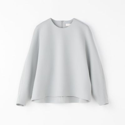 ソフトダンボール　クルーネックプルオーバー
