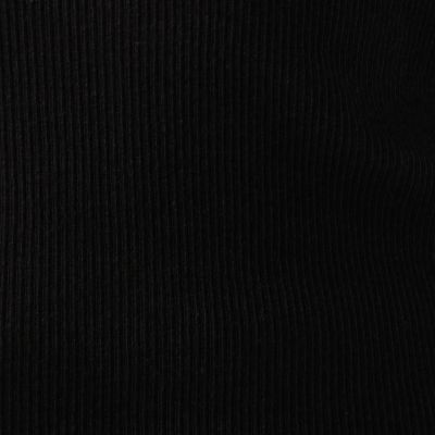 コットンシルクリブ　タートルネックプルオーバー