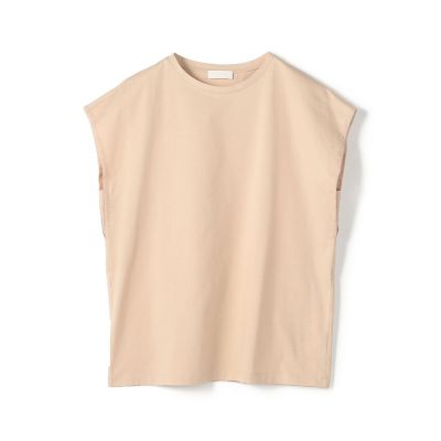 コットンステッチドジャージー　フレンチスリーブプルオーバー