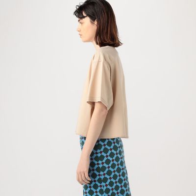 コットンステッチドジャージー　ビッグショートプルオーバー