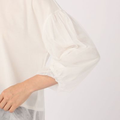 ビーズコンビ　クルーネックプルオーバー