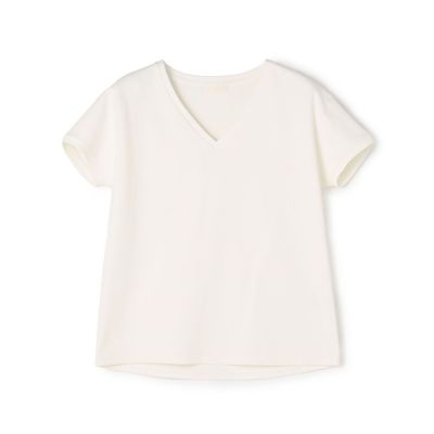 maison TOMORROWLAND/メゾン トゥモローランド パーフェクトポンチ Vネックプルオーバー 11ホワイト トップス【三越伊勢丹/公式】