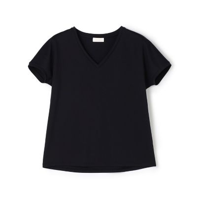 美品　マディソンブルー　ディープVネック　Tシャツ　黒　01 MADISONBLUE - 【新品未使用】マディソンブルー DEEP VネックT