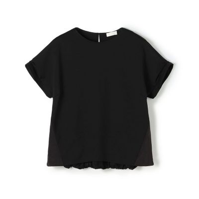 ＜maison TOMORROWLAND＞スムースポンチ　コンビプルオーバー