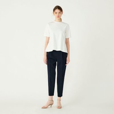 スーピマモクロディ ペプラムTシャツ | maison TOMORROWLAND/メゾン