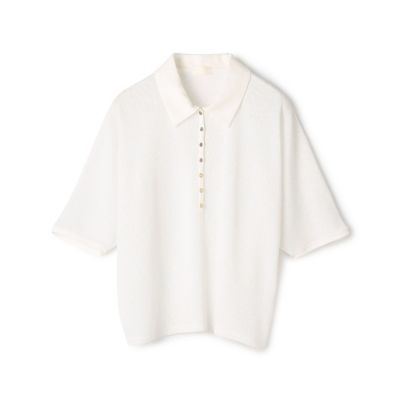 maison TOMORROWLAND/メゾン トゥモローランド ワッフルジャージーコンビ　ドルマンスリーブプルオーバー